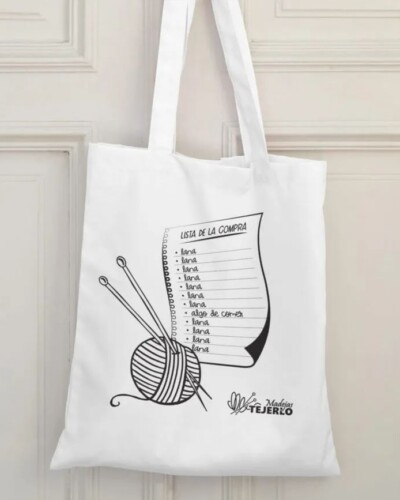 tote bag lista de la compra