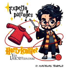 TOTE BAG HARRY KNITTER Y LA LABOR QUE TERMINAR 00