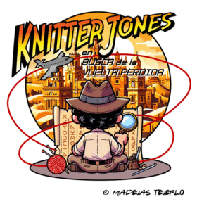 TOTE BAG KNITTER JONES EN BUSCA DE LA VUELTA PERDIDA 00